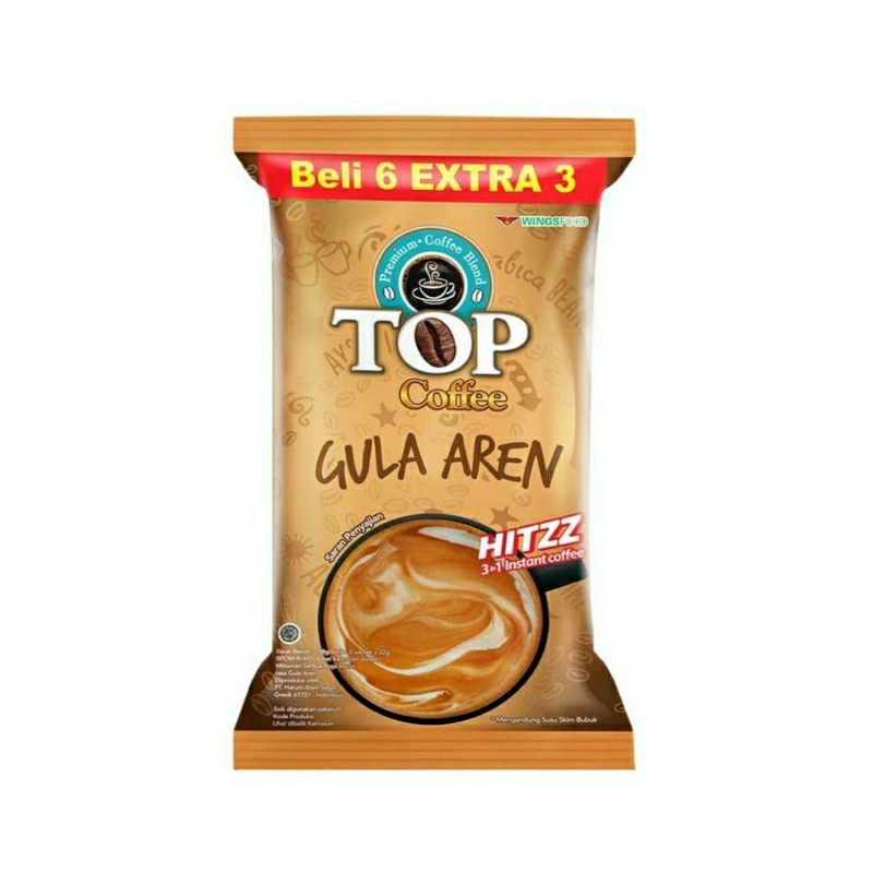 

TOP Coffee Instant Gula Aren 9 x 22 g