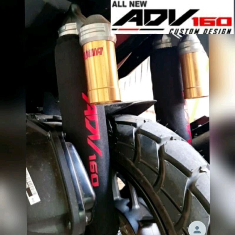 Sarung Pelindung Shok Beker Cover Shock Breaker Honda ADV 160 PREMIUM