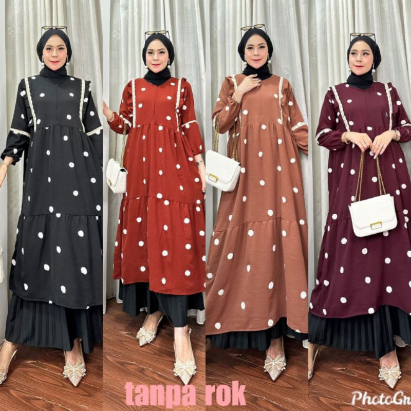 Midi ckingkle airflow pompom