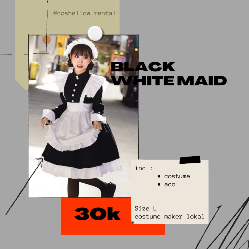 RENTAL COSTUM ANIME MAID