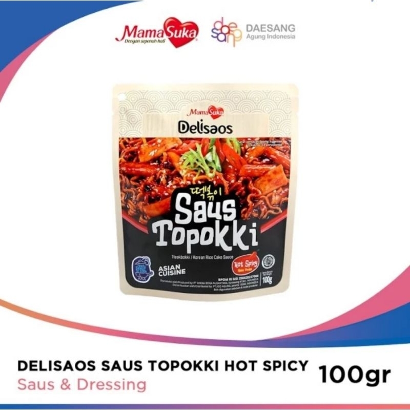 

Saus Topoki Toppoki Topokki Mamasuka 100gr