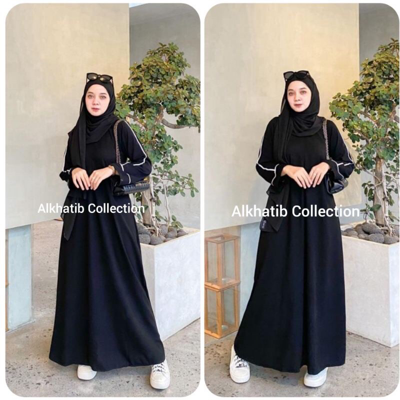 ABAYA LIST TANGAN ALKHATIB COLLECTION