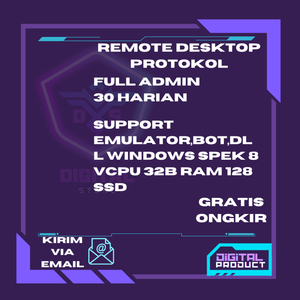 RDP Windows Spek GAHAR 30 HARI