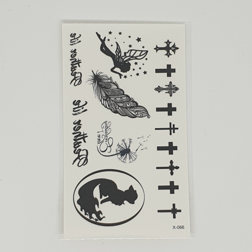 Tato Temporer Tato anti air Sticker Air Premium Quality 100% Barang Import I-28