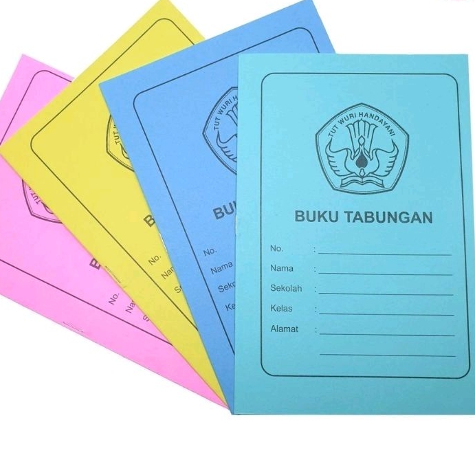 Buku Tabungan Sekolah Jadul