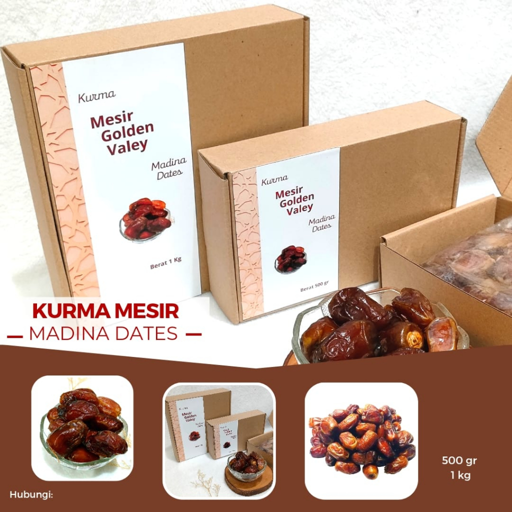 

Kurma Mesir Golden Valey Lembut Manis