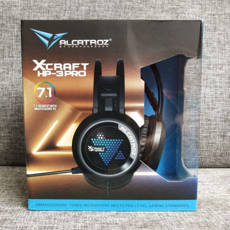 Alcatroz HP 3 PRO Original Headset Gaming Garansi Resmi