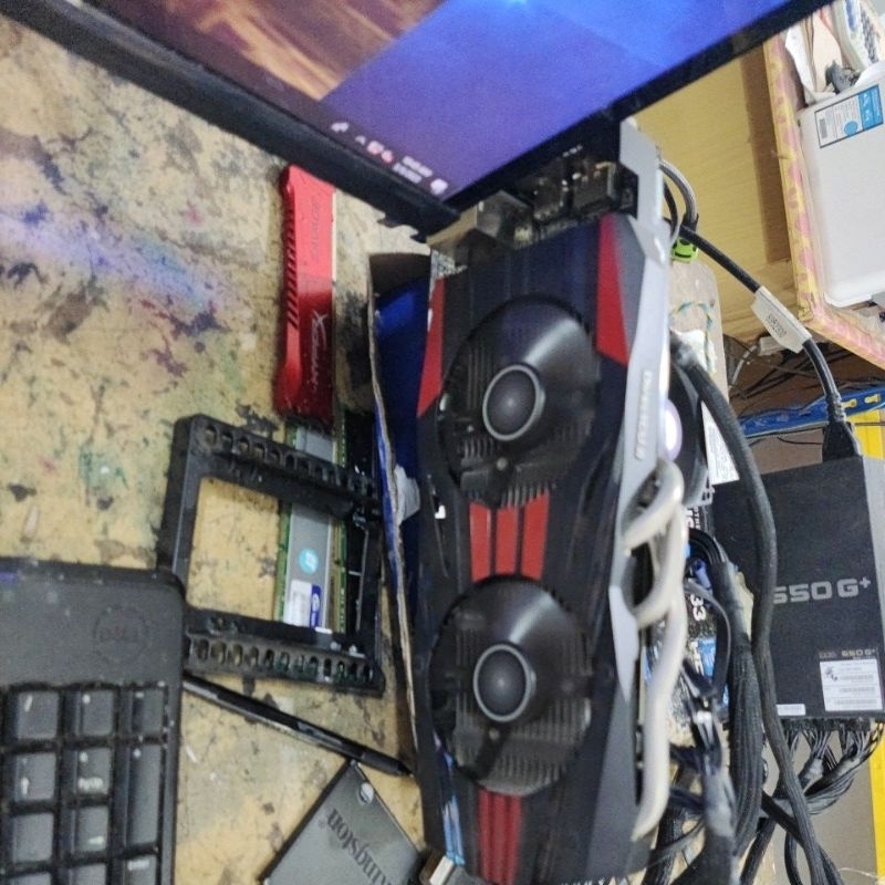 vga Asus r9 270x 2gb 256bit ddr5 bukan ddr6