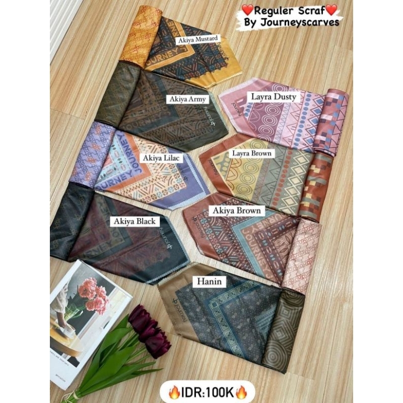 AKIYA SERIES BY JOURNEY SCARVES