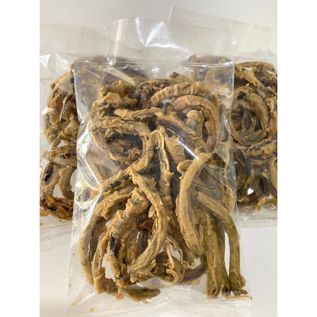 

Kripik Welut Crispy Belut 200 gr Renyah