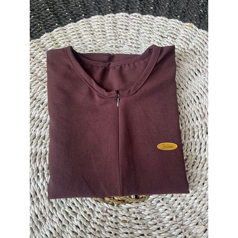 [BEST SELLER] Daily Polos Long Busui | Gamis Simple Abaya-Coktu