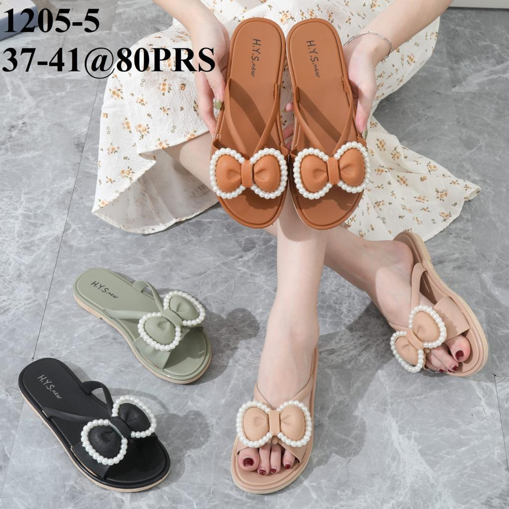 Myanka jelly shoes sendal Flat PITA MUTIARA