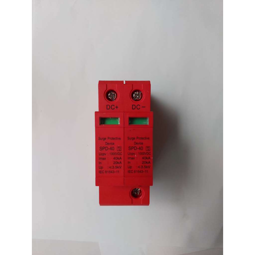 Surge Protective Device DC SPD 1000V Arrester Protector Anti Petir