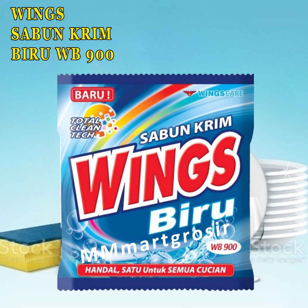 sabun colek / Wings / Biru / 380g