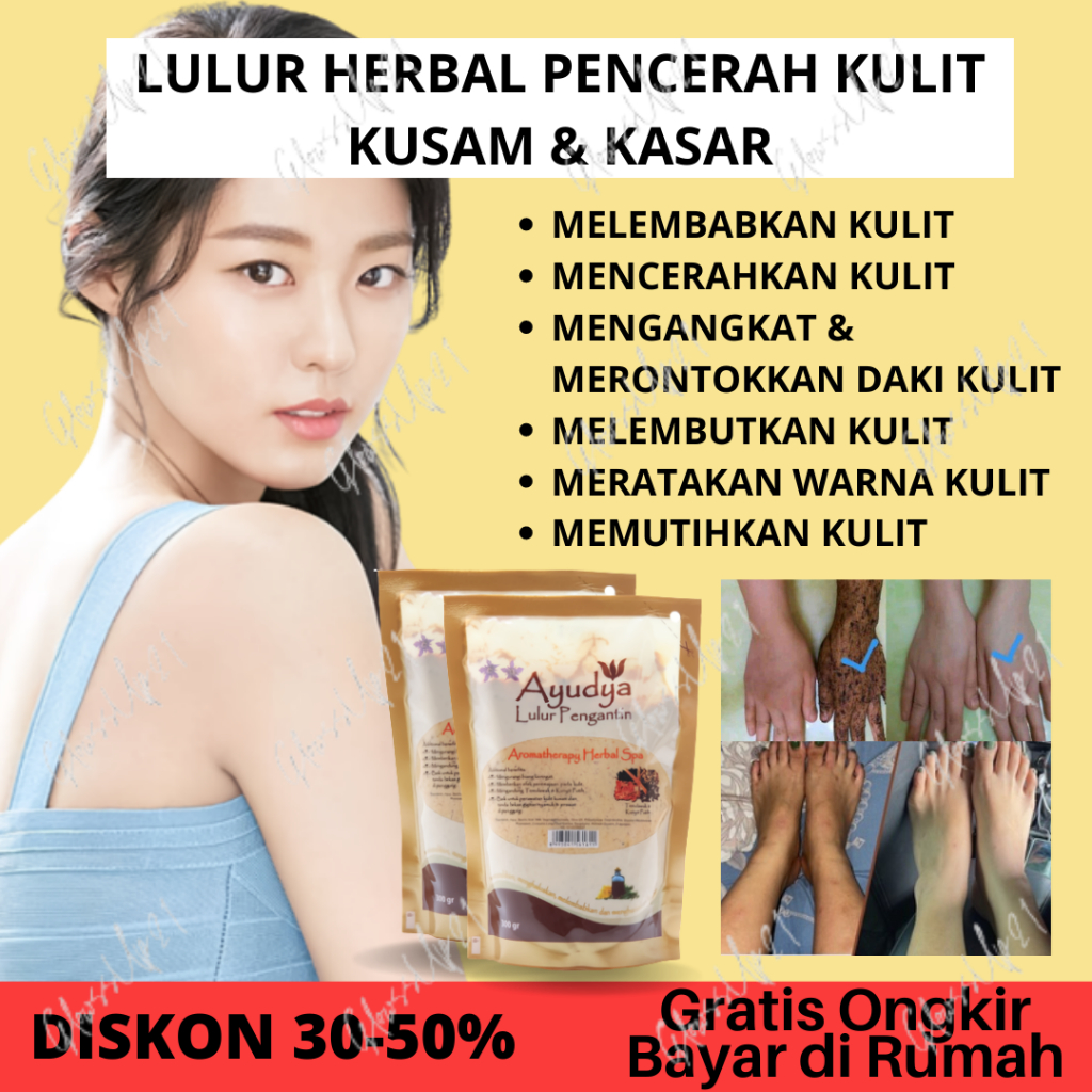 Ayudya Lulur Pengantin Aromatherapy Herbal Spa 300 refill