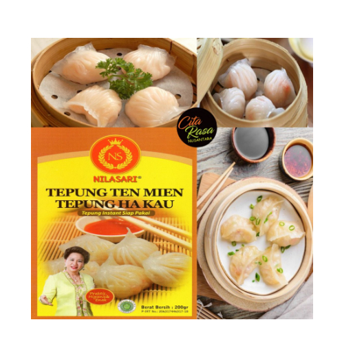 

Tepung Ten Mien - Ha Kau - Hakau 200 gram