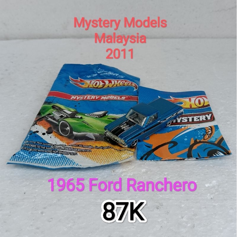 Hot Wheels Mystery Models 1965 Ford Ranchero Biru