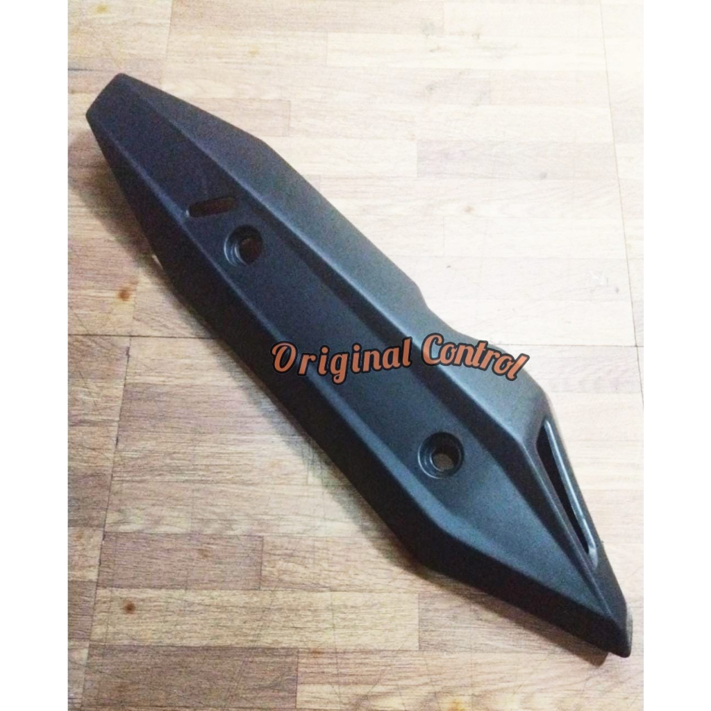 Cover Knalpot Honda Beat ESP - Tameng Knalpot - Tutup Knalpot Honda Beat ESP - Pelindung Knalpot + Cover Plat nomer