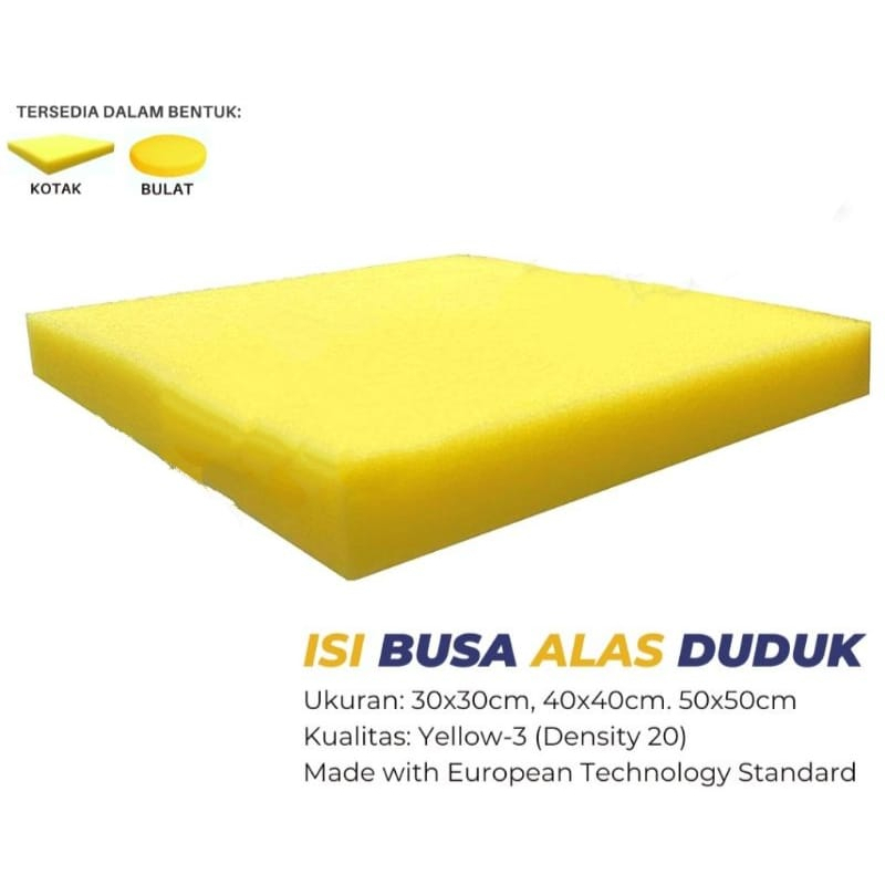 Bantal Duduk Kursi/Lesehan/Alas Meditasi TEBAL 2,5CM