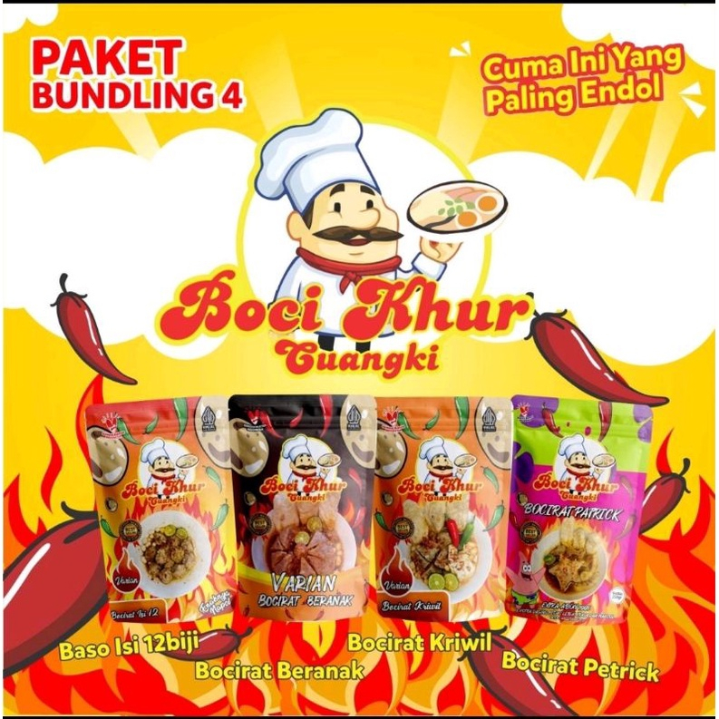 

Paket Bundling 4 ( Beranak , Kriwil , Petrik , isi 12 )