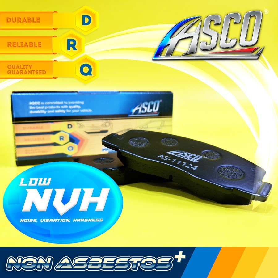 Brake Pad Kampas Rem Depan Kijang Super 5K ASCO PN : AS-11124