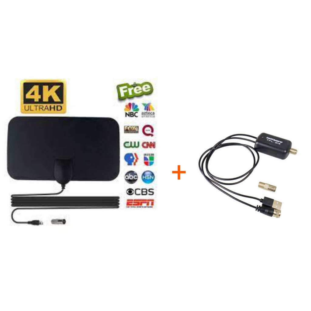 Antena Dalam Rumah Indoor Antenna TV DVB-T2 High Gain 25dB T2 TFL-D139 Booster Taffware TFL-D15