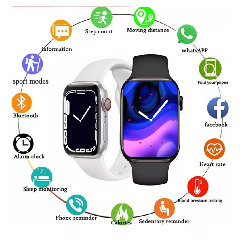 FREE TALI BISACOD SMARTWATCH T900 PROMAX L SERIES 8 hiwatch plus BISA SCROLL SMARTWATC WANITA/PRIA T