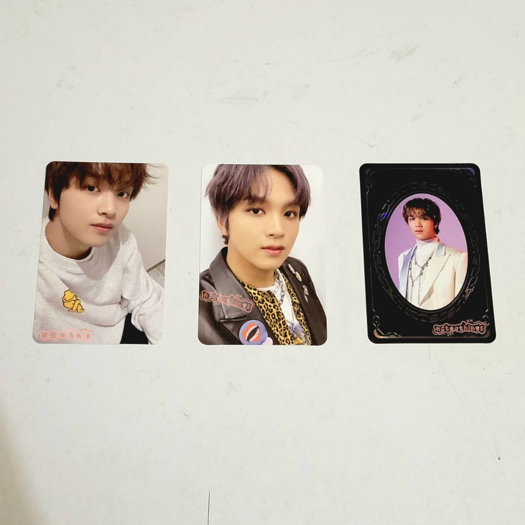 PC HAECHAN DREAM CAFE, MD EARTHQUAKE LUGGAGE STICKER, YEARBOOK YB CARD RESONANCE