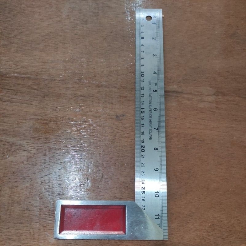 

siku tukang 12" ( 30cm )/ penggaris tukang 12inci
