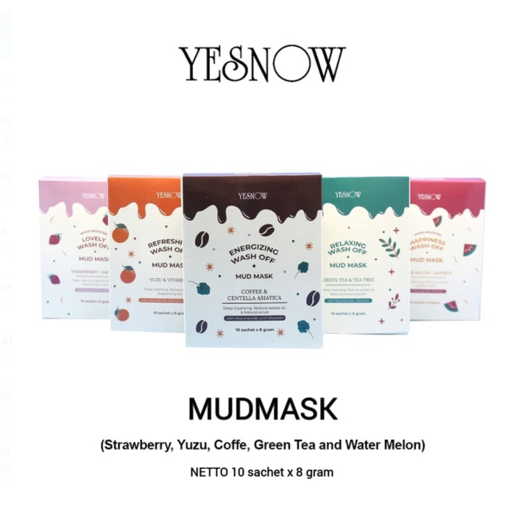 MFI - SYB Yesnow Mud Mask All Series