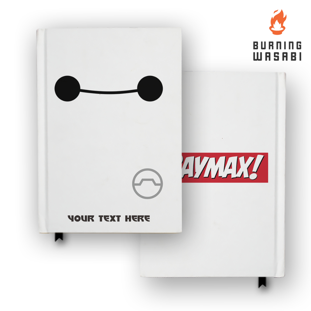 

Buku Catatan Notebook Baymax 1 Big Hero Six Custom Jurnal Agenda Diary Hardcover Aesthetic A6 A5