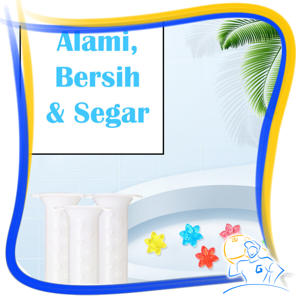 Gel Pembersih Kloset Toilet Cleaning Closet Cleaner Tempel Pengharum Pewangi WC Anti Bau Soap Sabun