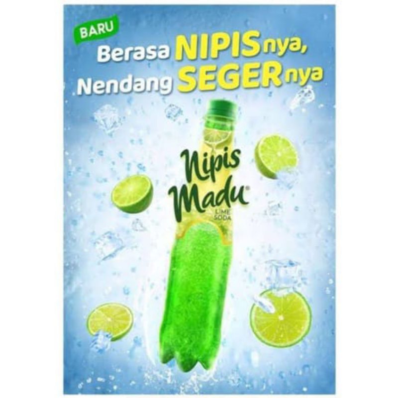 

Nipis Madu Lime Soda 330 ML 1 Dus Isi 12 Botol | Minuman Menyegarkan | Nipis Madu Mayora Lime Soda Minuman Berkarbonasi