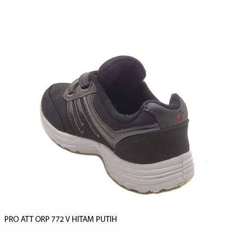 PRO ATT OR 772 V BLACK sepatu sekolah anak sneaker