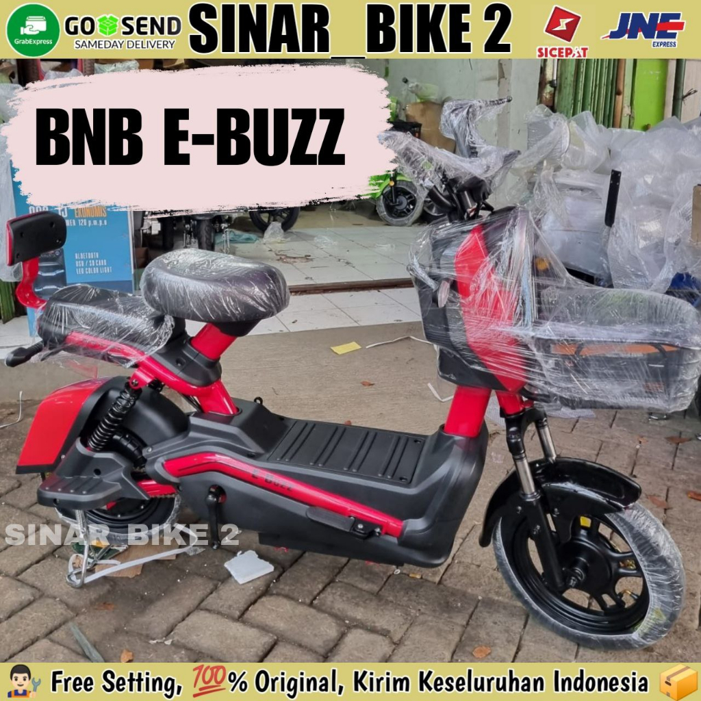 Sepeda Listrik BNB  Bike E-Buzz 500 Watt Battery 48V12Ah