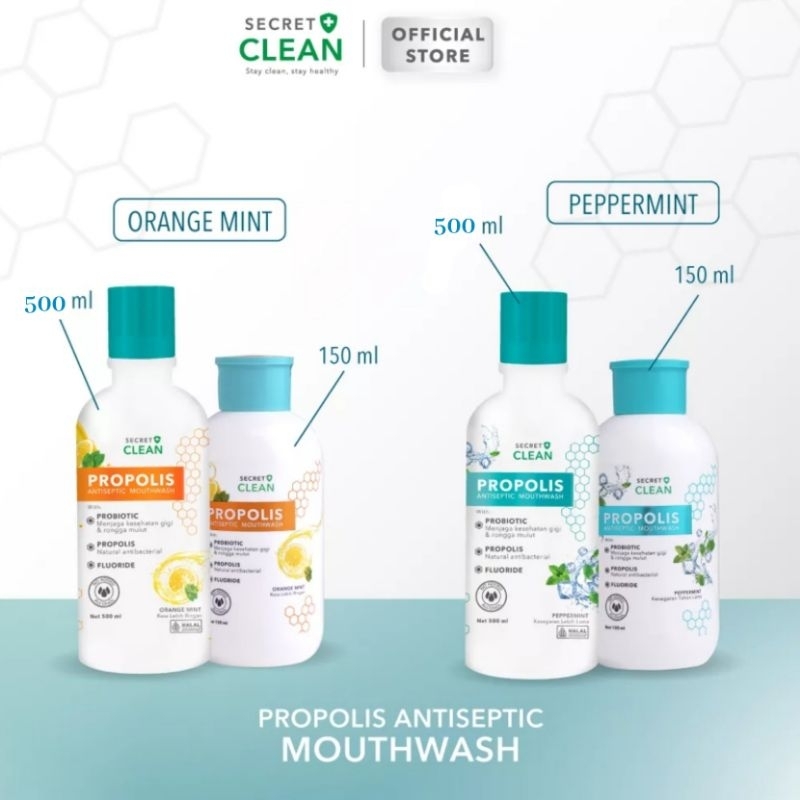 Secret Clean Propolis Mouthwash