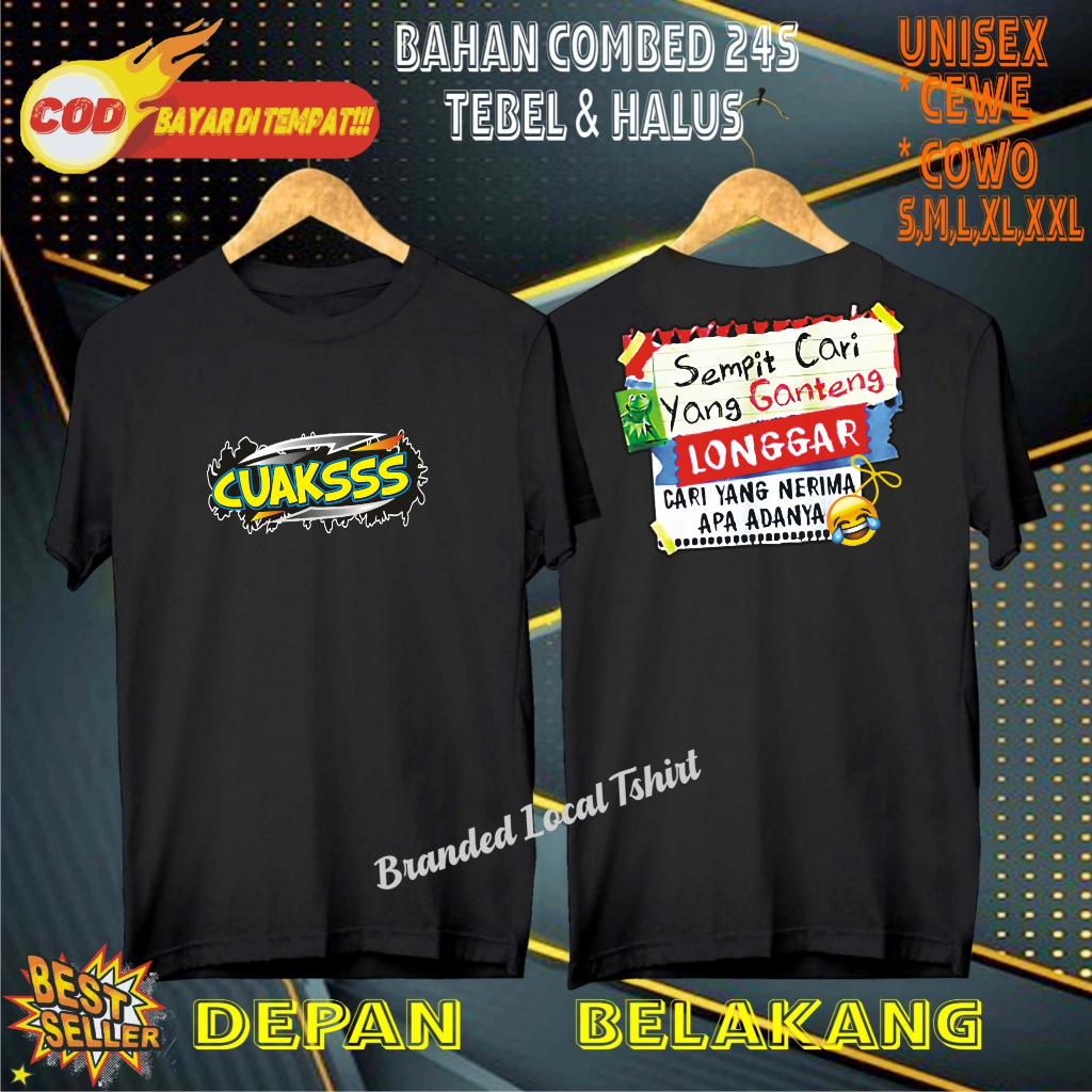 Terviral Kaos db dtf Cuaks Sempit Cari Yg Ganteng KAOS MURAH  Kaos Putih Hitam Kaos Terlaris No 1 Promo Diskon