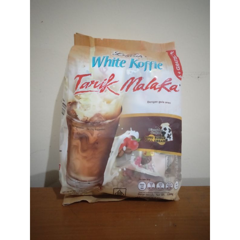 

kopi luwak white koffie tarik malaka per pouch isi 8 sachet