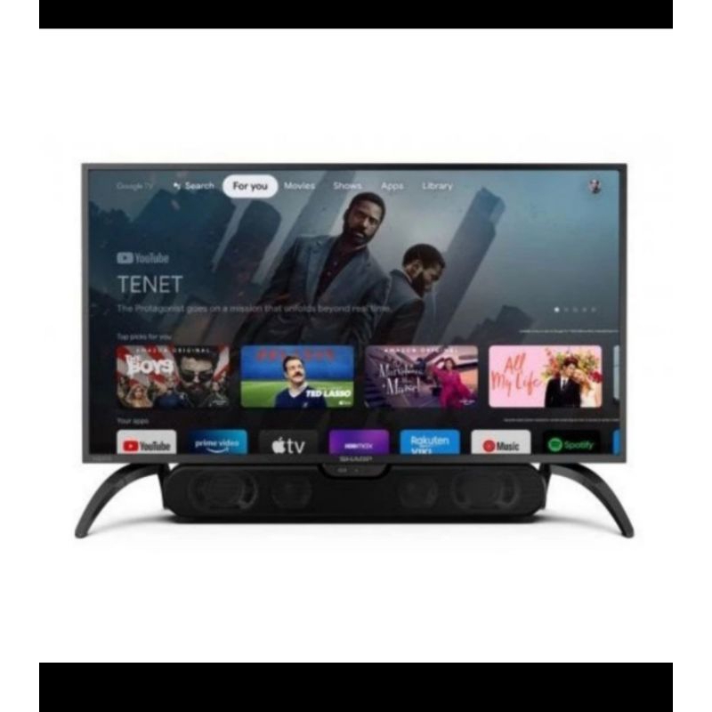 tv sharp 42 inch 2T-C42EG1I-SB google tv