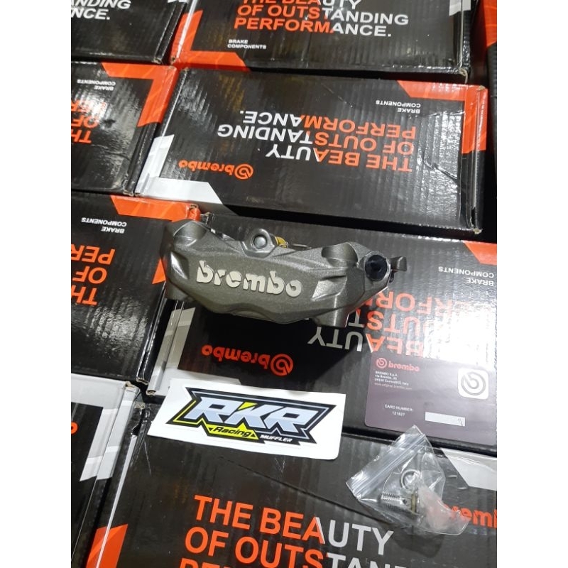 kaliper brembo 4 piston fiz R ninja megapro tiger