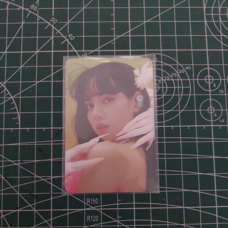 Photocard lisa season greating 2021