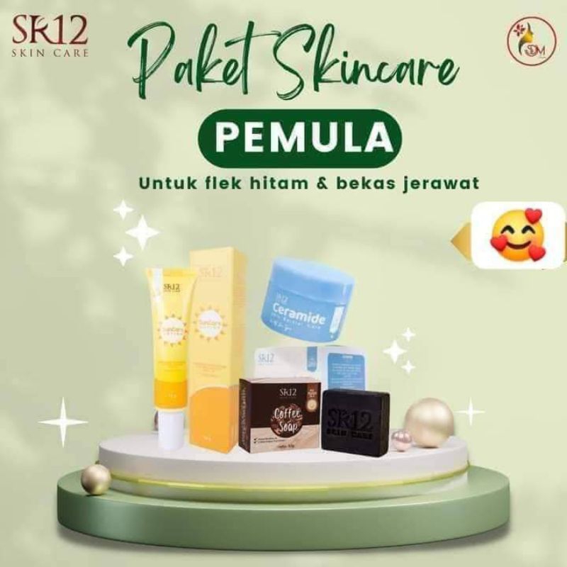 paket pemula flek hitam SR12