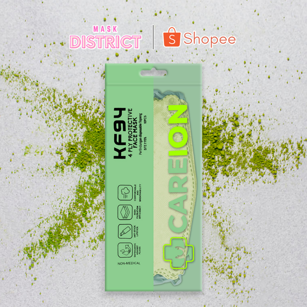 Mask District - Careion KF94 Soft Colour Editions Masker KF94 Premium Original 4 Lapisan isi 10 pcs