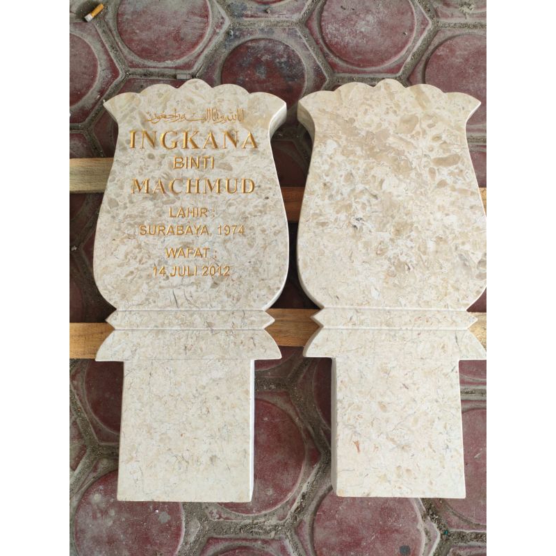 Nisan Tancap Marmer Murah Kijing Makam Marmer Kijing Makam Murah Kijing Makam Terlaris Kijing Marmer