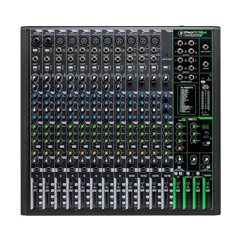 Mackie ProFX16v3 / ProFX16 V3 / PRO FX16 V3 Pro Effects Mixer with USB