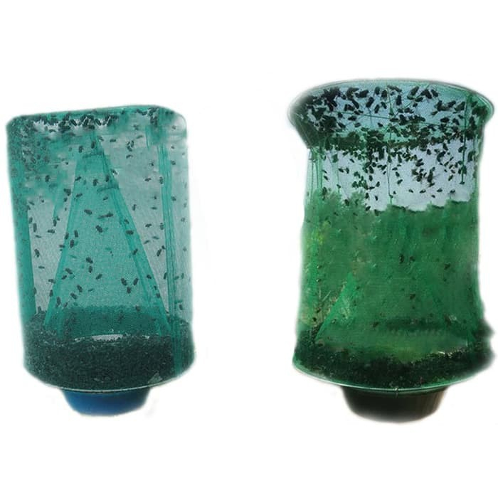 2Pcs/Set Jaring Perangkap 25*25*45 cm Jebakan Nyamuk Lalat Mosquito Fly Cathing Mesh Net Nyamuk &amp; Lalat