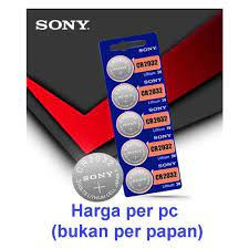 batre lithium sony CR2032