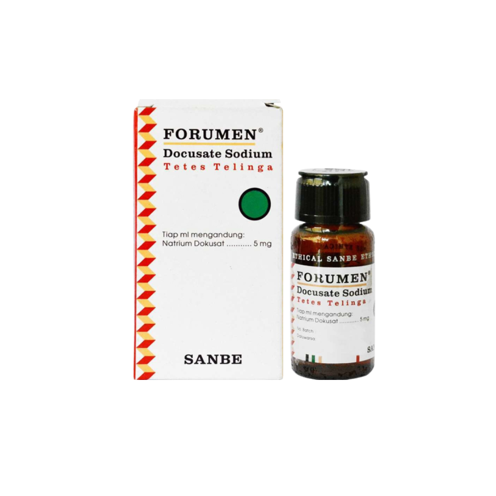 FORUMEN TETES TELINGA UNTUK MENGELUARKAN KOTORAN TELINGA 10 ML