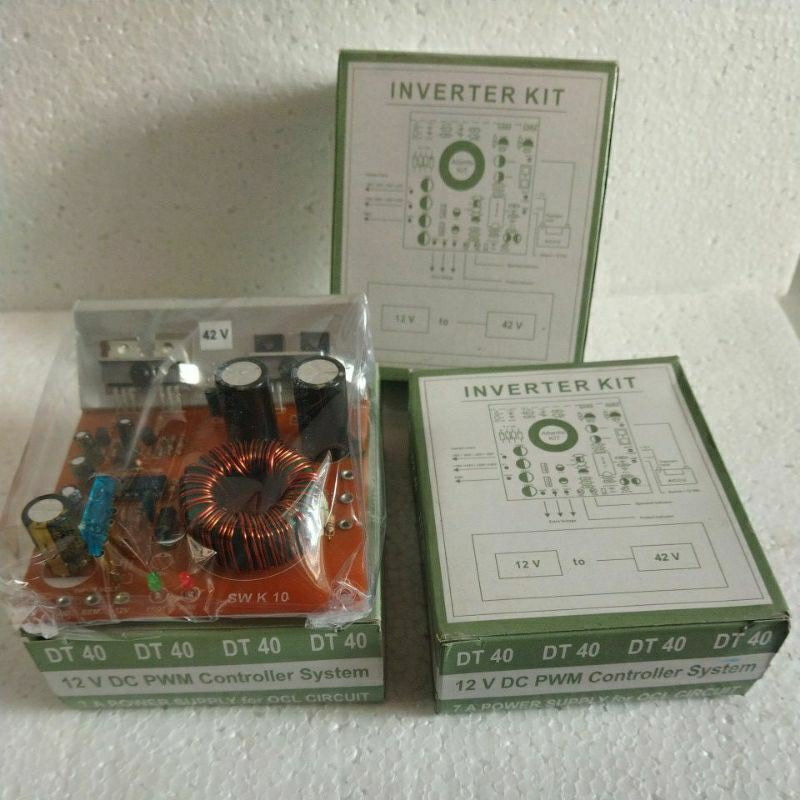 Kit Inverter dc 12v to-42v