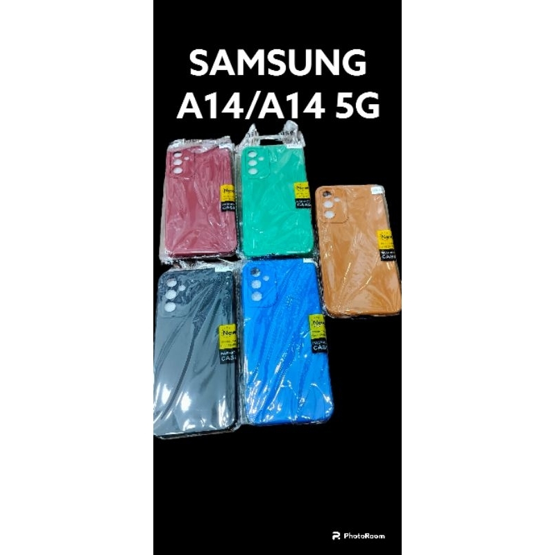 CASING MAKARON SAMSUNG A14/A14 5g. BAHAN LEBIH TEBAL